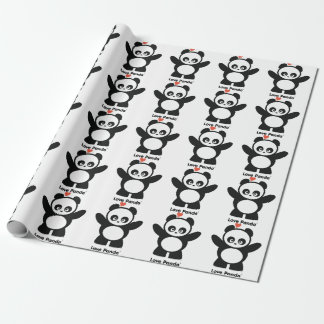 Papier Cadeau Amour Panda®