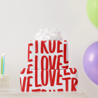 Papier Cadeau Amour pour toujours 