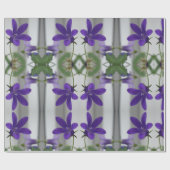 Papier Cadeau Amour pourpre (Plat)