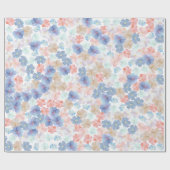Papier Cadeau Amour pur comme une fleur (Plat)