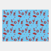 Papier Cadeau Amour Romantique (Devant 3)