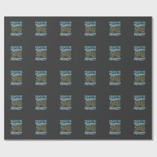 Papier Cadeau Amoureux de Golden Retriever Motif Crâne Halloween