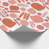 Papier Cadeau amoureux de la saucisse (Coin)