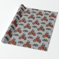 Amoureux de Motocross Motocycliste Drapeaux de cou