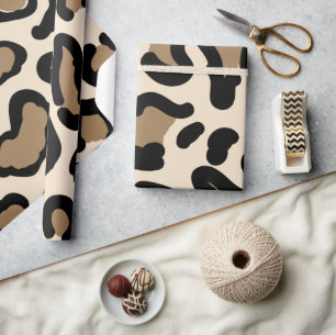Papier Cadeau Amoureux des animaux Motifs couleur tigre