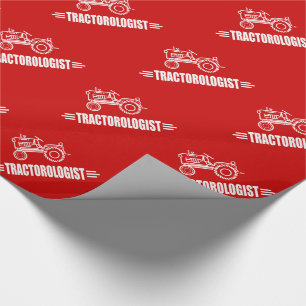 Papier Cadeau Amoureux du Tracteur