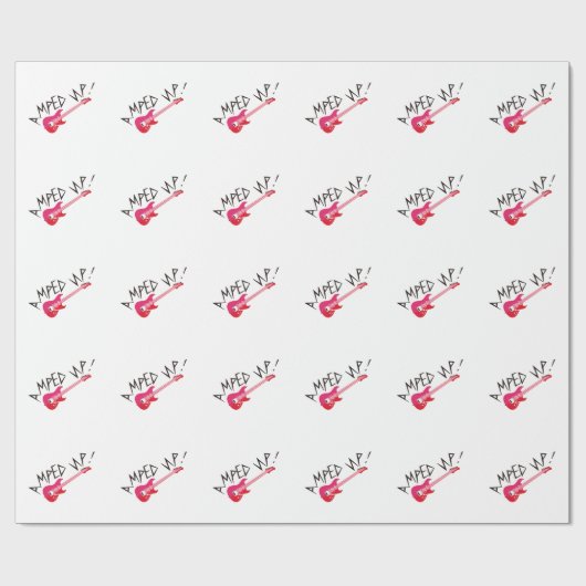 Papier Cadeau Amped (Plat)