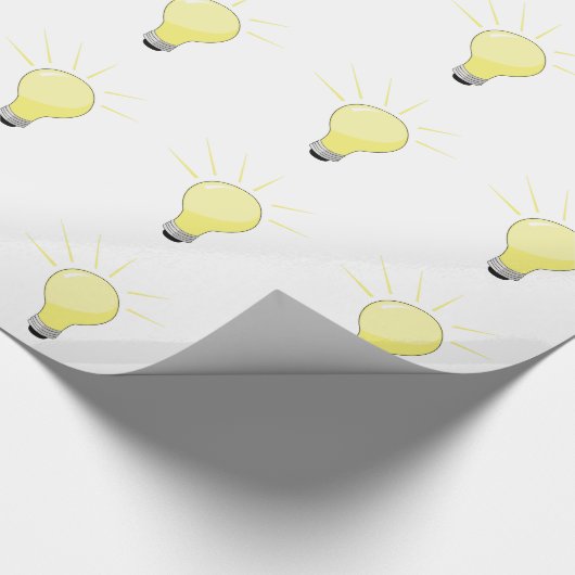 Papier Cadeau Ampoule (Coin)