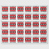 Papier Cadeau Amsterdam, Pays-Bas (Plat)