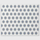 Papier Cadeau Amulet de perle de protection des yeux malveillant (Plat)