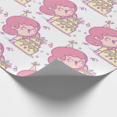 Papier Cadeau Amusant Anniversaire Cadeau Wrap Gâteau et Casquet (Coin)