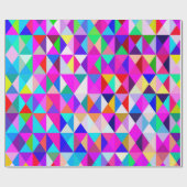 Papier Cadeau Amusant avec la géométrie.... (Plat)