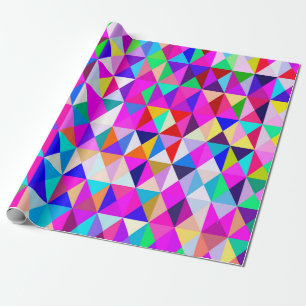Papier Cadeau Amusant avec la géométrie....