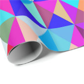 Papier Cadeau Amusant avec la géométrie.... (Coin rond)