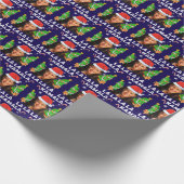 Papier Cadeau Amusant Kamala Harris 2024 Noël de Noël affreux ca (Coin)