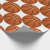 Papier Cadeau Amusement de basket-ball (Coin)