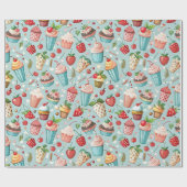 Papier Cadeau Amusement de glace (Plat)