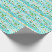 Papier Cadeau Amusement d'été (Coin)