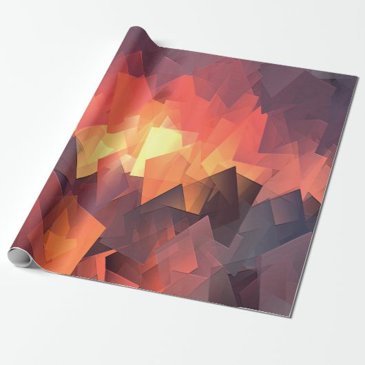 Papier Cadeau Amusement du coucher de soleil.... (Déroulé)