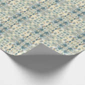 Papier Cadeau Amusement estival Ocean Spray Splatter Art Abstrai (Coin)