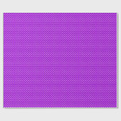 Papier Cadeau Amythyst purple, enamel look, étudiant ded grid (Plat)