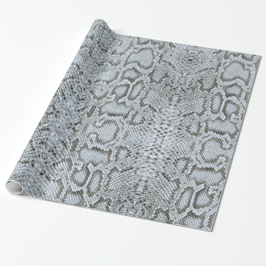 Papier Cadeau Anaconda Exotic Snakeskin (Déroulé)