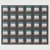 Papier Cadeau Analyse croisée dynamique Finance Data Science Com (Plat)