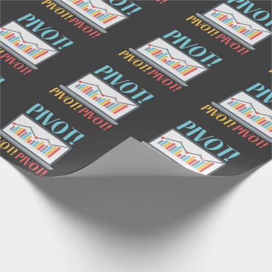 Papier Cadeau Analyse croisée dynamique Finance Data Science Com (Coin)
