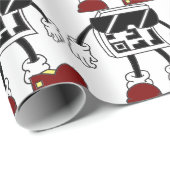 Papier Cadeau Analyse et surprise : encapsulage de code QR (Coin rond)