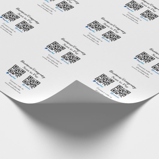 Papier Cadeau Analyser pour payer q r code paypal venmo ajouter (Coin)