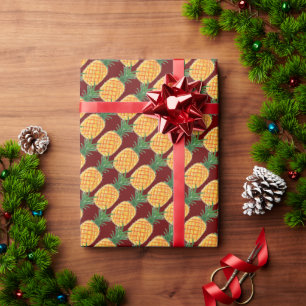 Papier Cadeau Ananas