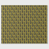Papier cadeau ananas (Plat)