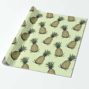 Papier Cadeau Ananas