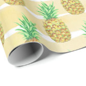 Papier Cadeau Ananas (Coin rond)