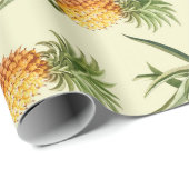 Papier Cadeau Ananas (Coin rond)