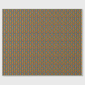Papier Cadeau Ananas géométriques (Plat)