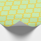 Papier Cadeau Ananas Jaune Marocain #4 (Coin)