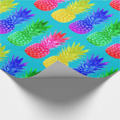 Papier Cadeau Ananas lumineux (Coin)