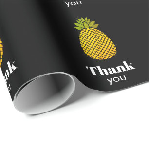 Papier Cadeau ananas Merci