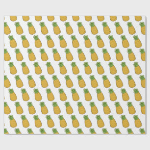Papier Cadeau Ananas mignon