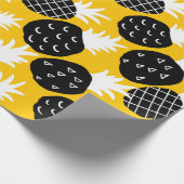 Papier Cadeau Ananas noir (Coin)