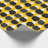 Papier Cadeau Ananas noir (Coin)