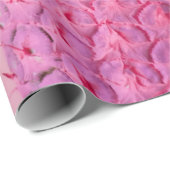 PAPIER CADEAU ANANAS ROSE (Coin rond)