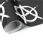 Papier Cadeau Anarchie (Coin rond)