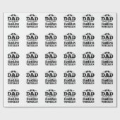 Papier Cadeau Ancien combattant (Plat)