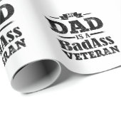 Papier Cadeau Ancien combattant (Coin rond)