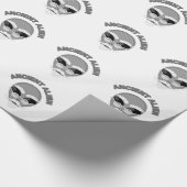 Papier Cadeau Ancien journal en chef Alien (Coin)