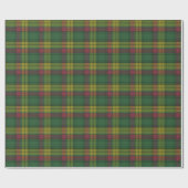 Papier Cadeau Ancien Tartan écossais de MacMillan (Plat)