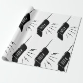 Papier Cadeau Ancien téléphone portable (Déroulé)