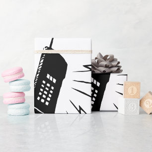 Papier Cadeau Ancien téléphone portable